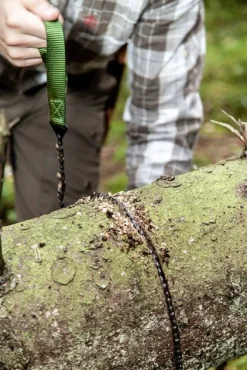 Orrefors Hunting sågkedja, ficksåg i nylonfodral, 1m