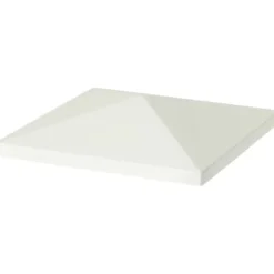 Outsunny Ersatttak för Pinnaca 3x3m, Ljusgrått, Vattentätt Oxfordtyg, UPF30+