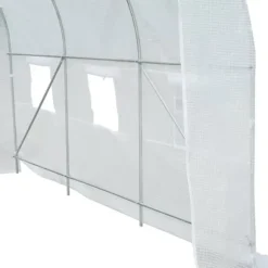 Outsunny Växthus 350x200x200cm Folieväxthus, för trädgård