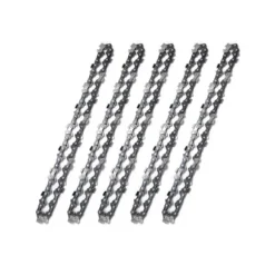 5-pack 14 tums motorsågskedja - 52 drivlänkar, 26 skärtänder