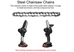 5-pack 14 tums motorsågskedja - 52 drivlänkar, 26 skärtänder