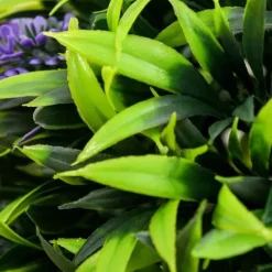 2-pack konstgjord lavendel 70 cm med kruka, UV-skydd, för hem & trädgård