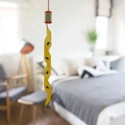 Pack med 4 Flugfällor – Insektsmedelsfri, Luktfri & Lätt att Installera