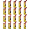 20-pack papper flugremsor, flugtejp, hängande inomhus och utomhus, fruktfluga fälla, 4