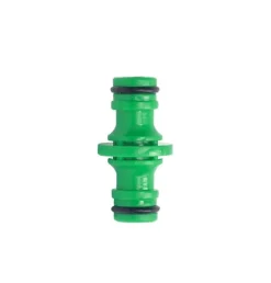 4-Pack Slangkoppling - Dubbel Pass Plastnippelkoppling