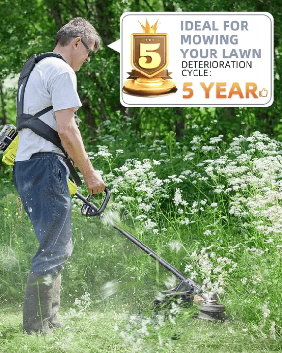 6-pack trimmerspolar med trimmertråd och lock RYOBI grästrimmer