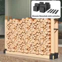 2-pack vedställ för inomhus 33,5×10×15,5 cm, justerbar längd, metall, svart