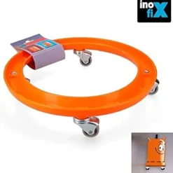Pad för butancylinder - INOFIX - m88573 - Diameter 310mm - Orange färg - 68mm hög