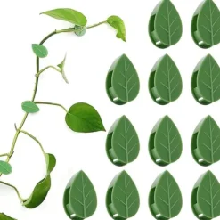 Paket med 50 självhäftande växthållare Plantkopplingsklämma Klätterväxter Fixering av väggväxtklämmor för stödplantering