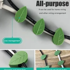 Paket med 50 självhäftande växthållare Plantkopplingsklämma Klätterväxter Fixering av väggväxtklämmor för stödplantering