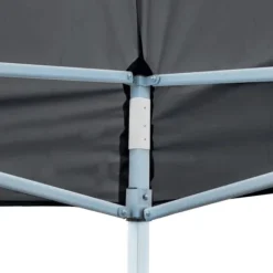 Partytält & paviljoner - Living Pop-Up hopfällbart partytält med sidoväggar 3x6 m antracit