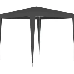 Partytält & paviljoner - Living Professionellt partytält 2,5x2,5 m antracit 90 g/m²