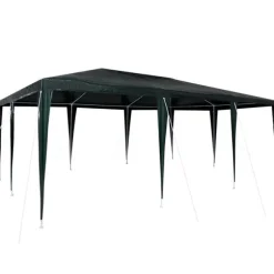 Partytält Grön 600 x 400 x 266 cm Polyeten och Stål