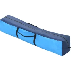 Partytält valv 450x450x265 cm - Perfekt för fester och grillkvällar | Färg: Ljusblå | Storlek: 450x450x265 cm