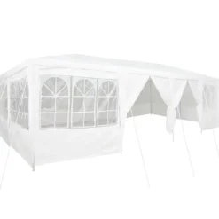 Partytält Vit 800 x 400 x 266 cm polyeten