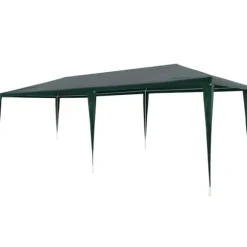 Partytält 3x6 m - UV- och vattenresistent | Färg: Grön | Storlek: 3x6 m