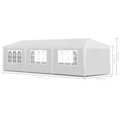 Partytält 3x9 m vit - Partytält - Festtält - Home & Living