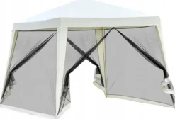 Pavilion 3X3 G1015 VIT MED MYGGNÄT