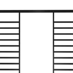 Paviljong med infällbart tak - Stabil utomhuslösning | Färg: Taupe | Storlek: 3x4x2,3 m