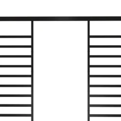 Paviljong med infällbart tak 3x4 m - Stabil utomhusstruktur | Färg: Gräddvit | Storlek: 3x4x2,3 m