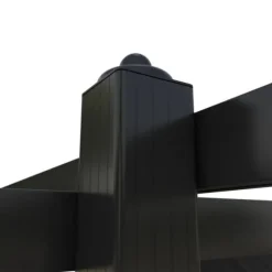 Paviljong med infällbart tak 3x3 m - Uteplatslösning | Färg: Antracit | Storlek: 3x3 m