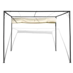 Paviljong med justerbart soltak - Partytält - Festtält - Home & Living