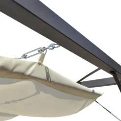 Paviljong med justerbart soltak - Partytält - Festtält - Home & Living