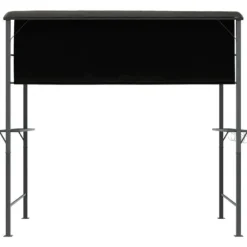 Paviljong med tak för utomhusevenemang - Robust och vattentålig | Färg: Antracit | Storlek: 220x110x200 cm