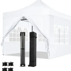 Paviljong, Vattentät, Pop-Up Design,Vit