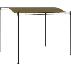 Paviljong 3x2,4 m taupe 180 g/m²