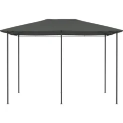 Paviljong 3x4x2,6 m antracit 160 g/m²