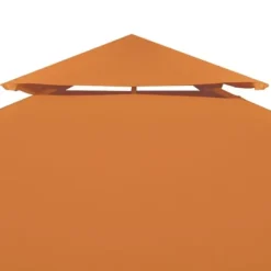 Paviljongtak 310 g/m² - Väderbeständigt och hållbart | Färg: Orange | Storlek: 3 x 3 m