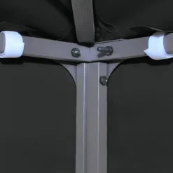 Paviljongtak med ventilering 310 g/m² 3x3 m svart - Paviljong - Paviljonger - Home & Living