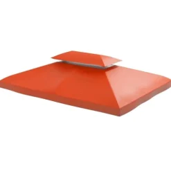 Paviljongtak 3x4 m, ersättningstak i polyester, roströd