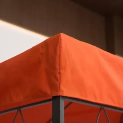 Paviljongtak 3x4 m, ersättningstak i polyester, roströd