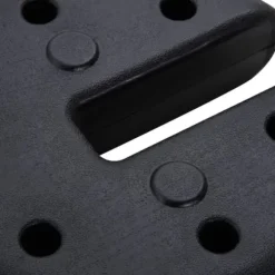 Paviljongvikt, fyllbar upp till 5 kg, HDPE, svart, Ø25x6 cm