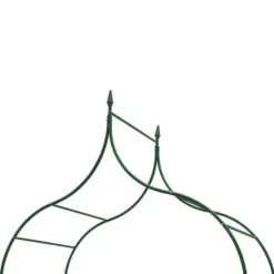 Pergola för klätterväxter mörkgrön