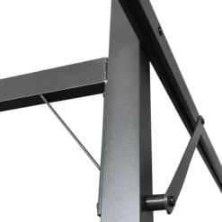 Pergola med infällbart tak - Utomhuspaviljong | Färg: Antracit | Storlek: 395x292x230 cm