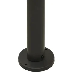 Pergola med infällbart tak - Stål och polyester | Storlek: 3x3 m | Färg: Antracit