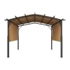 Pergola, 304,8x304,8x254 cm, Beige, Metall