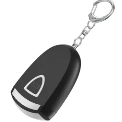 Personlig larm TD® 3.7V 6x4x2cm bärbar utomhusnyckelringslarm personlig larm med ljus typ C-laddning