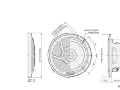 Pioneer TS-MR1600 2-vägs bilhögtalare - 6,5