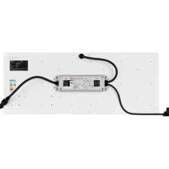 Plant Growth Grow Lamp Full Spectrum 60 x 24 cm 468 LED 220 W Silver