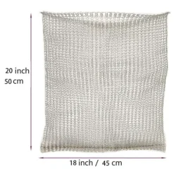 Plant Root Guard Gopher Proof Trådkorg Mullvad Sork Mesh Trådkorg Underground Rostfritt stål Trådnätspåse för växter Rotskydd 20x18 tum