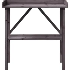 Planteringsbord - VIDAXL - 78x38x82,5 cm - Furu - Grå - Trädgårdsmöbel
