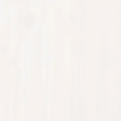 Planteringslåda i massivt furu - Stabil och dekorativ | Färg: Vit | Storlek: 78x40x81 cm