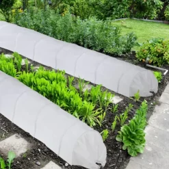 Planthustunnel Set, 500x53x50 cm, Vit