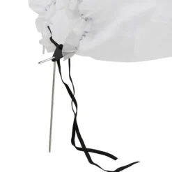 Planthustunnel Set, 500x53x50 cm, Vit