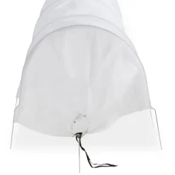 Planthustunnel Set, 500x53x50 cm, Vit