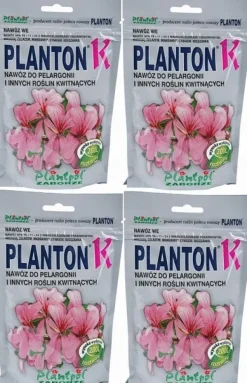 PLANTON K flerkomponentsgödsel för pelargoner och blommande växter 200 g